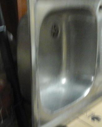 Lavello acciaio 90x50 lavello tondo frigo cucina 4