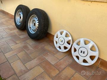 Cerchi e gomme caravan Hobby