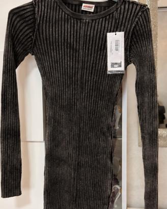 GUESS VESTITO A COSTE MANICHE LUNGHE