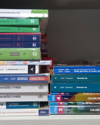 libri scolastici liceo 