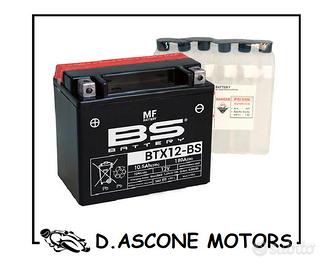 BATTERIA BTX12-BS BS X Citing Vespa Scarabeo Liber