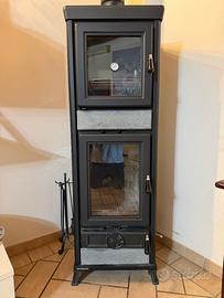 Stufa a legna modello ANNA EVO6 STONE Thermorossi