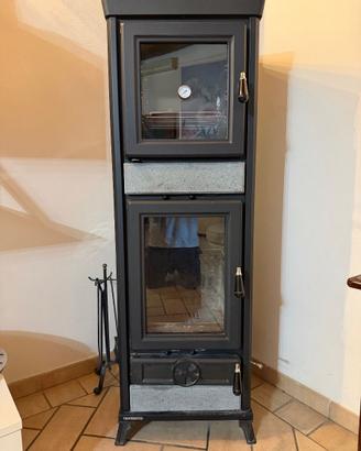 Stufa a legna modello ANNA EVO6 STONE Thermorossi