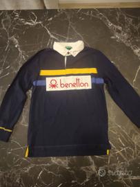 Polo Benetton manica lunga taglia XL 150 cm 11-12a