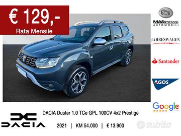 DACIA Duster 1.0 TCe GPL 100CV 4x2 Prestige DP