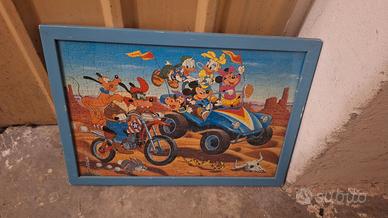 Puzzle Vintage Disney Quadretto