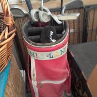 Sacca con attrezzi da golf