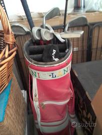 Sacca con attrezzi da golf