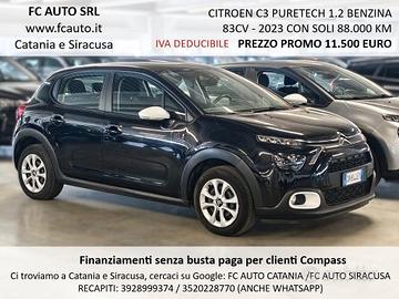 Citroen C3 PureTech 2023 - PARI AL NUOVO - UNI PRO