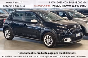 Citroen C3 PureTech 2023 - PARI AL NUOVO - UNI PRO