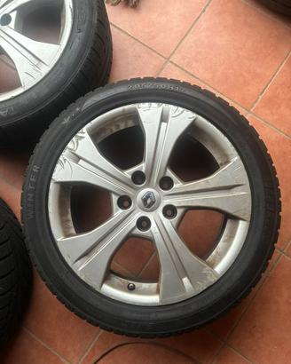 150€cerchi in lega renault meg  + gomme 205/50 R17
