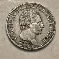 Sardegna - 1 lira 1828 (G)