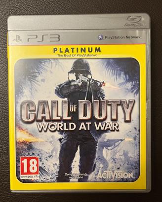 Call of Duty World At War per PlayStation 3