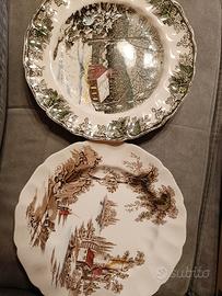 n.2 piatti collezioni Johnson Bros
