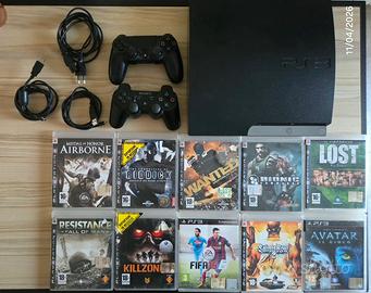 Playstation 3 + joystick + Giochi