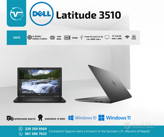 Dell Latitude 3510 i5 16Gb DDR4 256GB SSD 15"