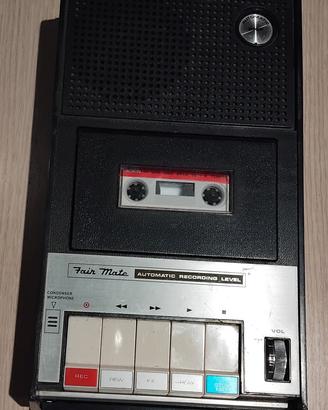 Registratore a cassette Vintage anni '70