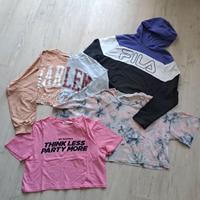 Set T-shirt e Felpe ragazza tg. XS, 11 Pezzi
