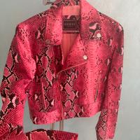 Giubbotto pelle guess
