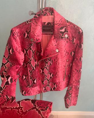 Giubbotto pelle guess