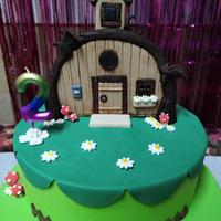 Torta scenografica Masha e Orso