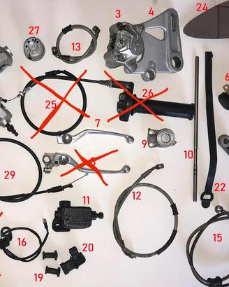 Ricambi usati Ducati 696 796 1100