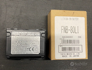 FNB-80LI YAESU BATTERIA 1250MAH 7,4V AAC84X001