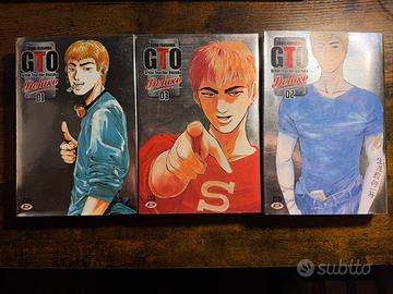 LOTTO MANGA VINLAND SAGA E GTO PRIMI 3 VOLUMI