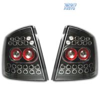 FANALI OPEL ASTRA G 3P 5P 97-04 LED FONDO NERO