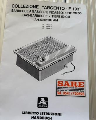 Barbecue a gas Alpes Inox