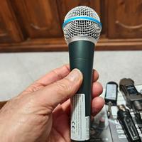 Microfono e adattatore wireless 