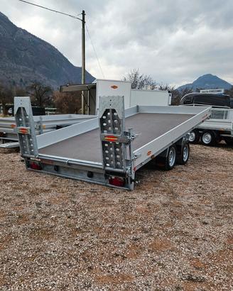 RIMORCHIO AUTO TRASPORTO MACCHINARI BASCULANTE