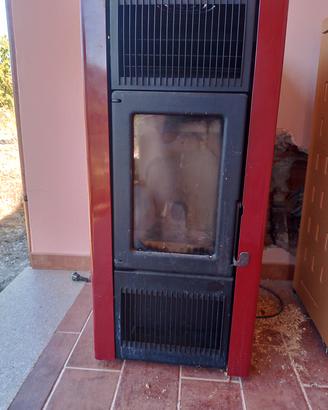 stufa a pellet usata boston 11 kw