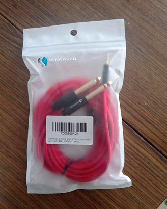 Nuovo Cable Audio mono audio jack 5 metri