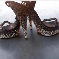 Sandali con zeppa alti