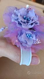 Set capelli bambina - neonata NUOVO