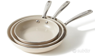 Redchef Set Padelle Ceramica Antiaderenti