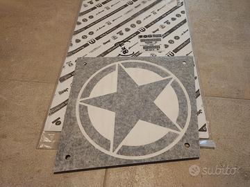 adesivo jeep stella 5 punte