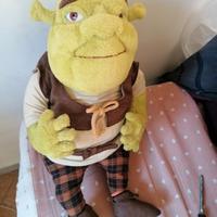 Shrek peluche gigante oltre 40 cm