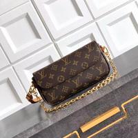 Borsa Baguette LOUIS VUITTON IVY 🚺 Marrone