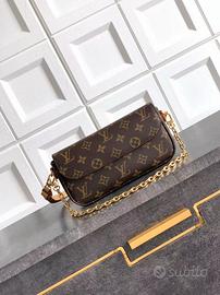 Borsa Baguette LOUIS VUITTON IVY 🚺 Marrone