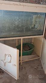 Acquario Antico In ferro Battuto A mano