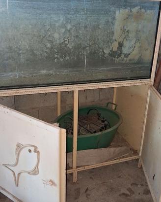 Acquario Antico In ferro Battuto A mano