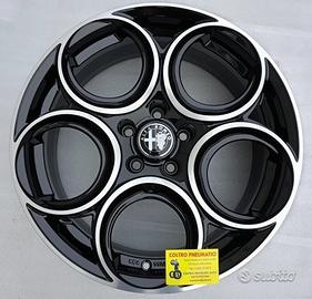 4 Cerchi In Lega NUOVI da 18 Per Alfa Romeo