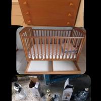 Lettino e Fasciatoio Pali/Lumi/Maniglie Pitagora 
