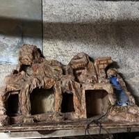 Presepe napoletano in cartapesta