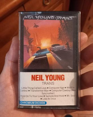 Neil Young Trans cassetta tape anno 1982 