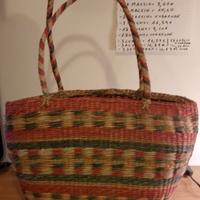 Borsa in vimini donna 