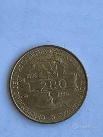 200 Lire Accademia Guardia di Finanza