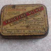 Scatola latta vintage Fructine Vichy